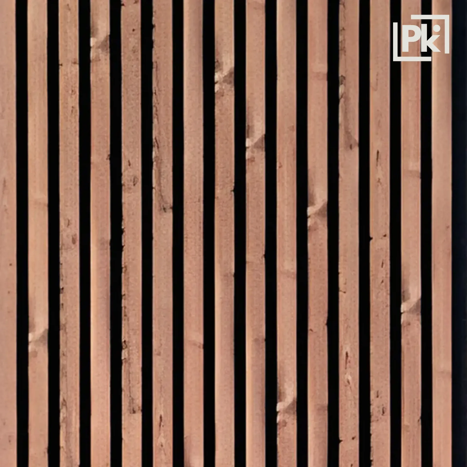 Revestimiento de Pared Interior Acústico Nogal Unidad