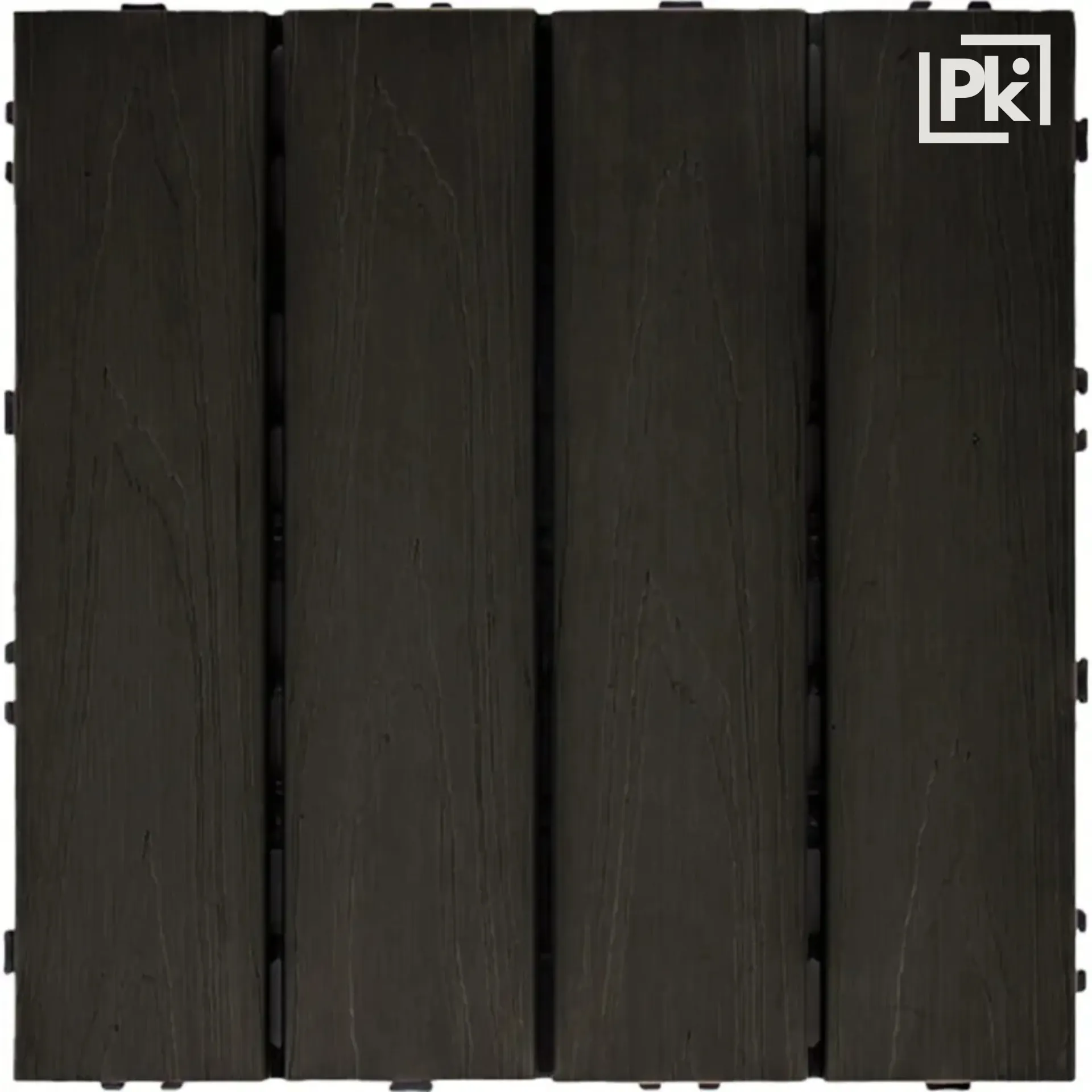 Caja Deck Baldosa Co-Extruded G07 Charcoal X 11 unidades