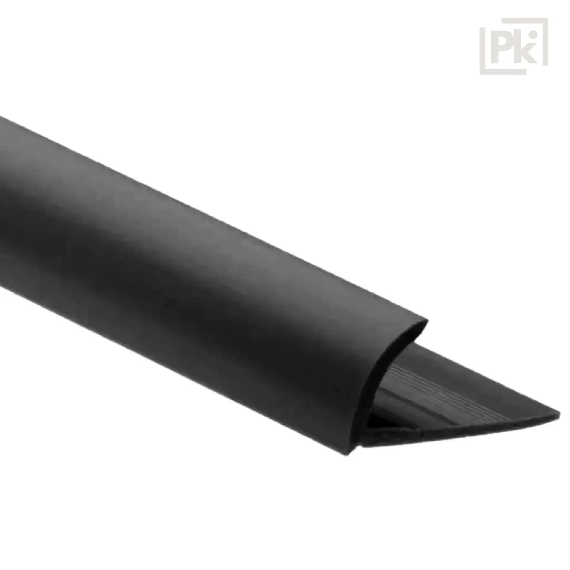 Guardacanto PVC Negro 9004 10mm x 24mm x 2500mm