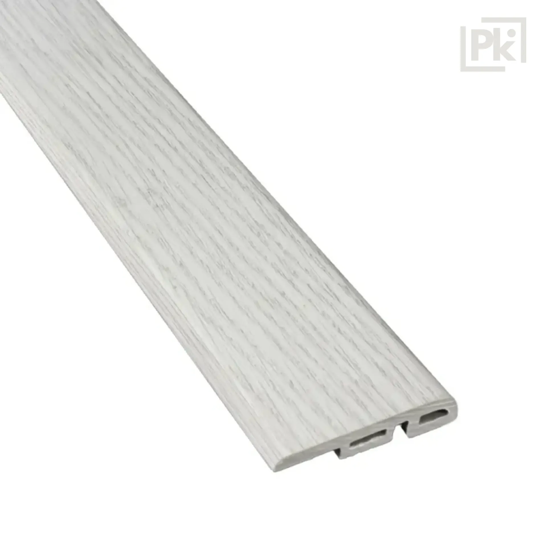 Perfil Resistente al Agua END CAP Gris Rústico 10mm x 35mm x 2400mm