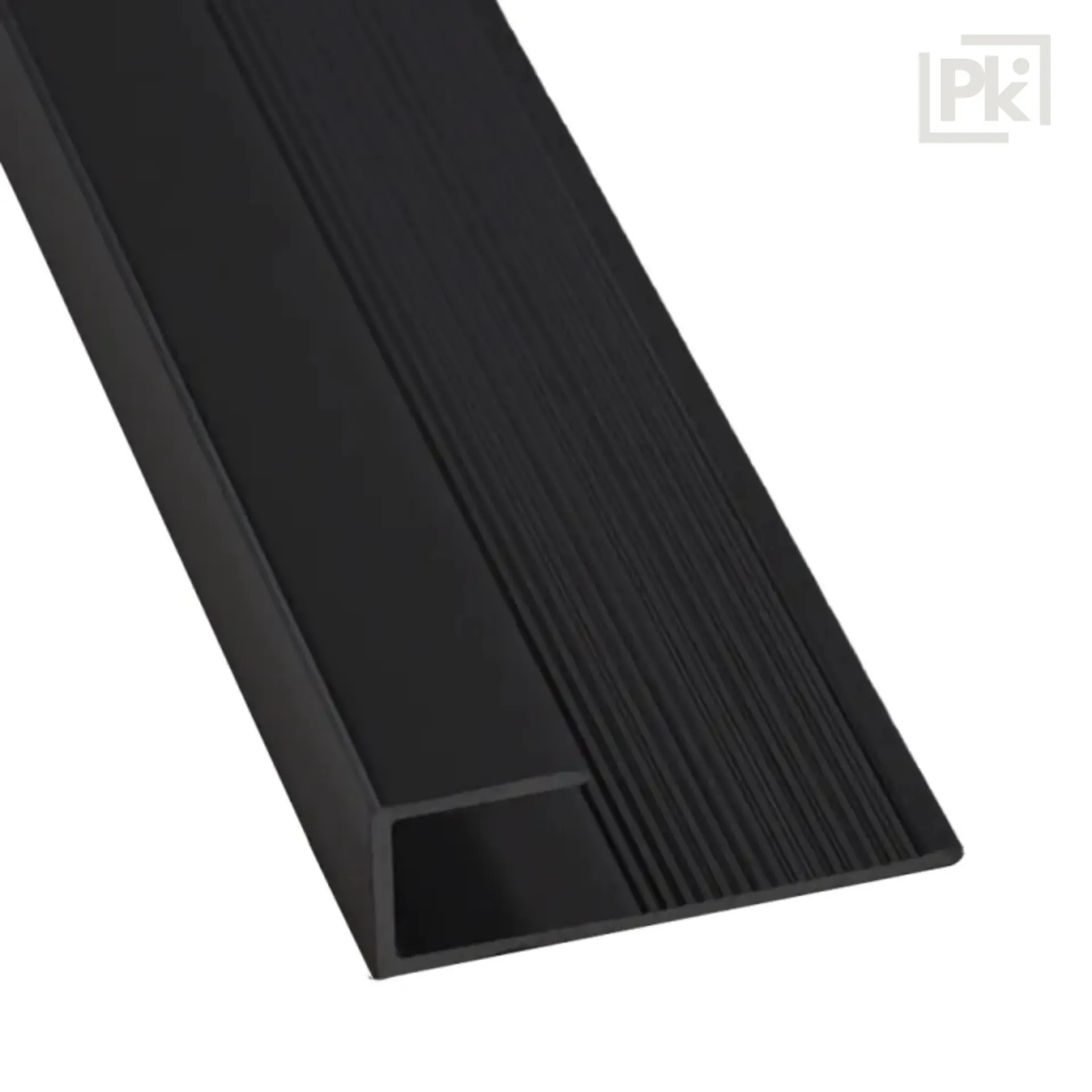 [10INBO00U00BLCK] Perfil de Inicio / Terminación Negro 2440mm