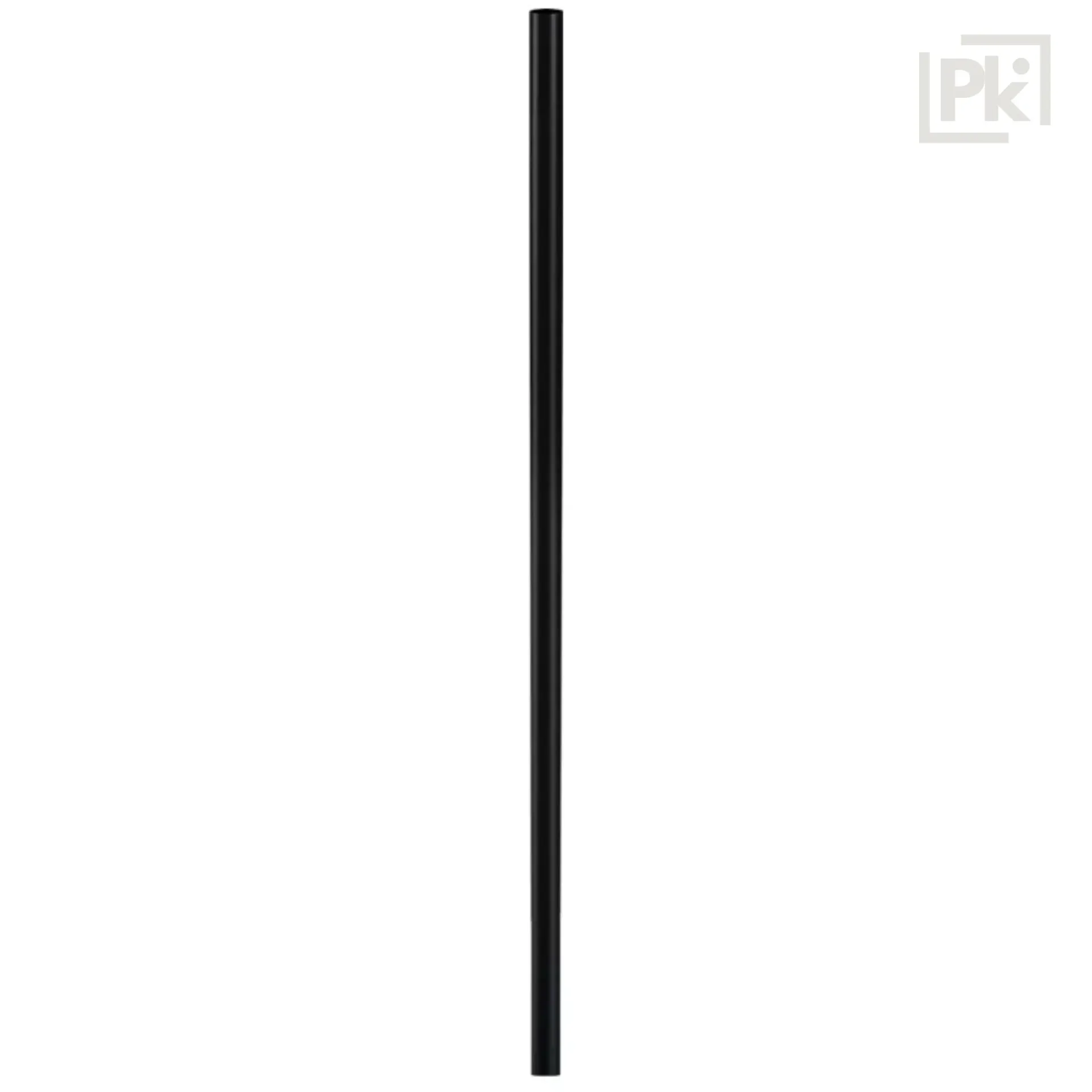 [11LSZZ000000000] Poste Caño de Chapa Negro 3000mm
