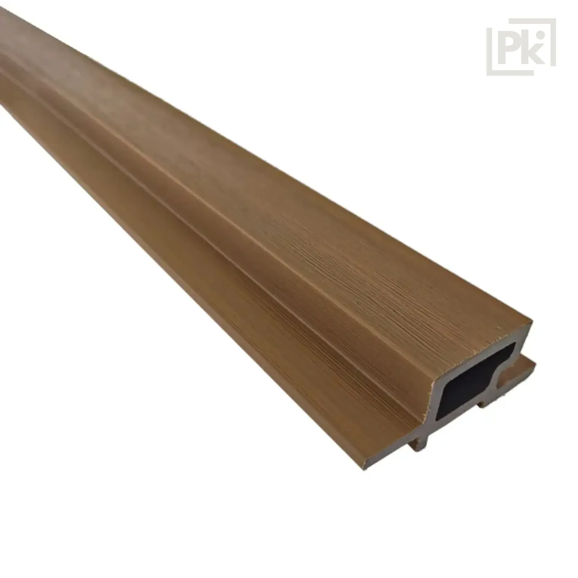 [06RPHL0E2869G04] Perfil de Terminación End Revestimiento Exterior Co-Extruded G04 Teak