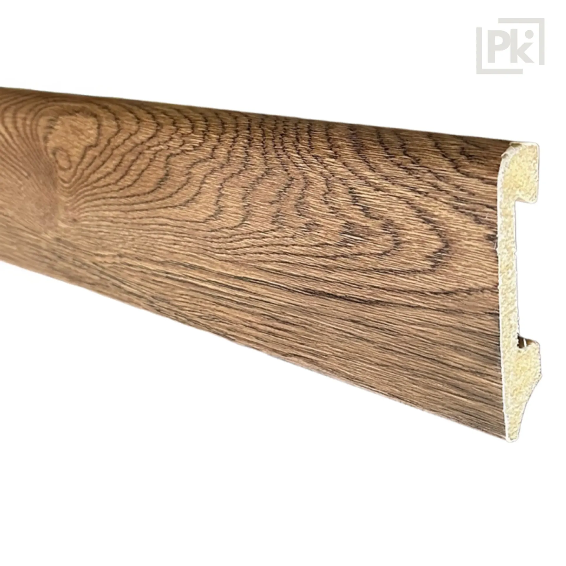 Zócalo Resistente al Agua Top Round Roble Terra 14mm x 75mm x 2400mm