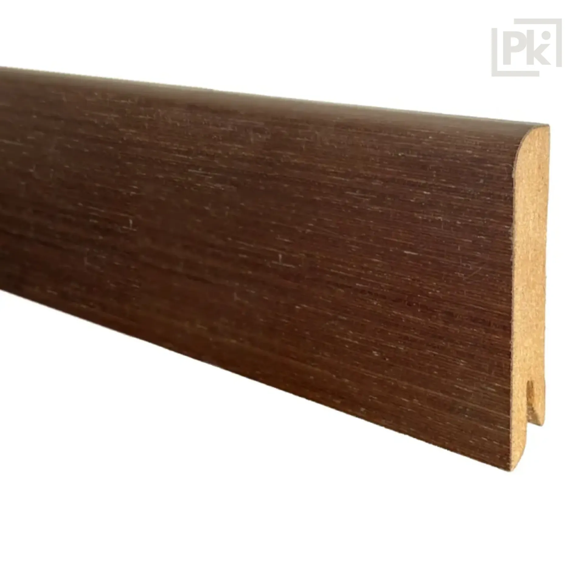 [05ZOPE157010LAP] Caja Zócalo Enchapado de Madera Lapacho 15mm x 70mm x 2400mm x 10 unidades